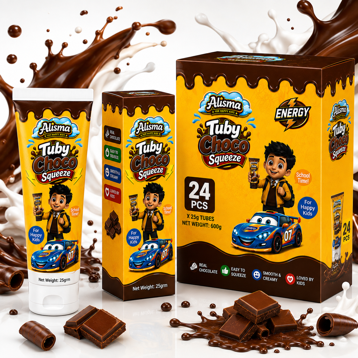 Alisma Tuby Choco Squeeze